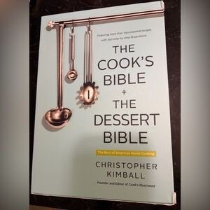 The Cook's Bible + The Dessert Bible by Christopher Kimball